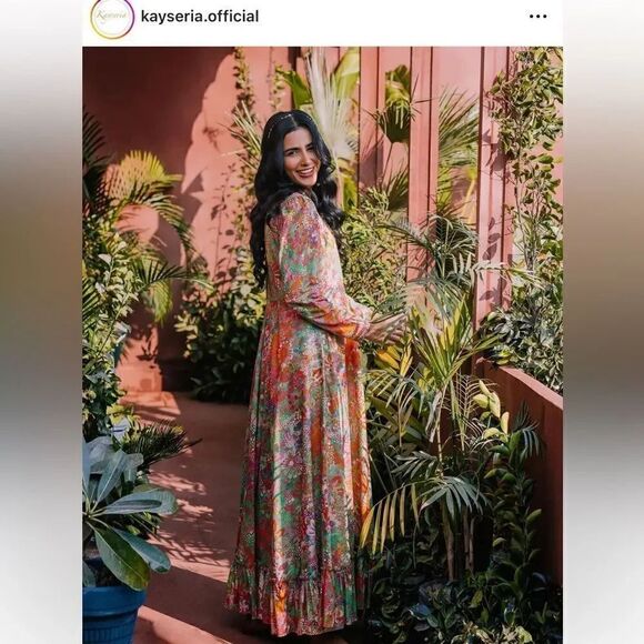 KAYSERIA PAKISTANI AUTHENTIC DESIGNER DRESS - Picture 3 of 12